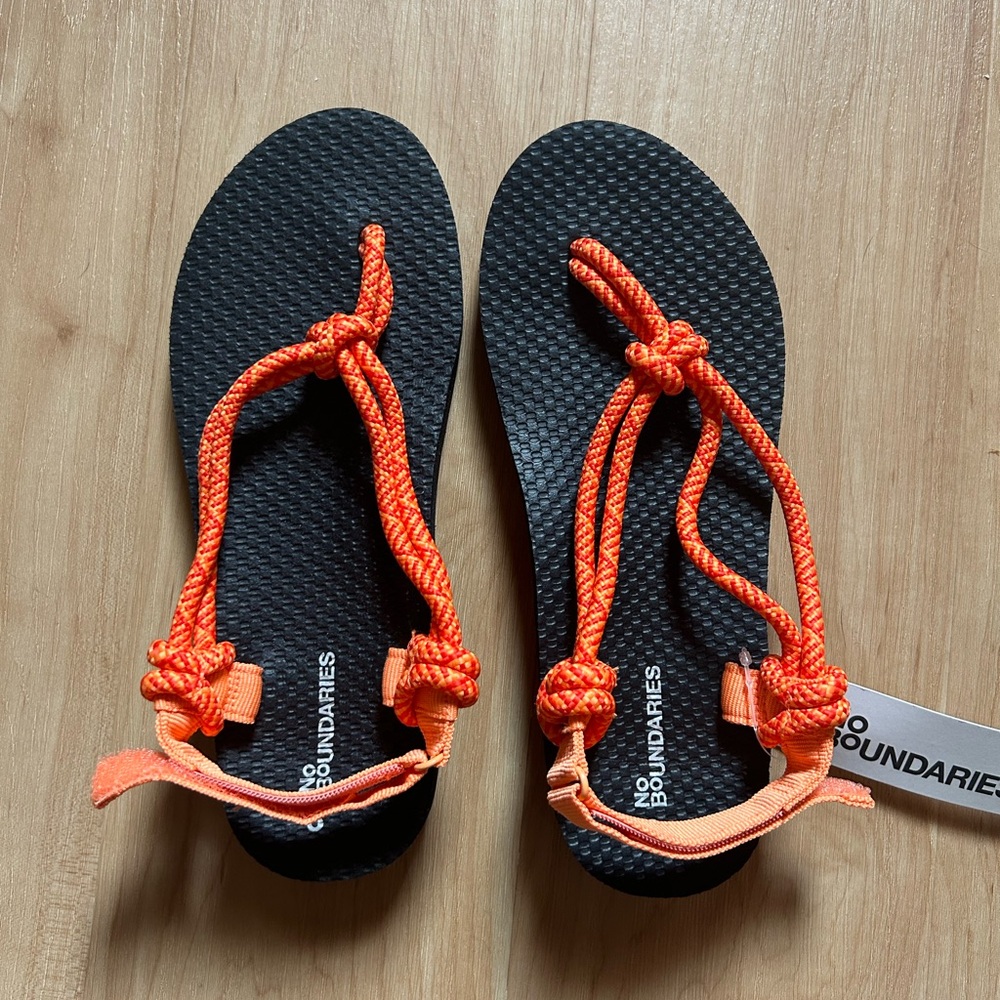 Rope Thong Sandals - NWT